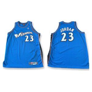 Vintage 00s NBA Michael Jordan #23 Washington Wizards NIKE Jersey Size 56 3XL
